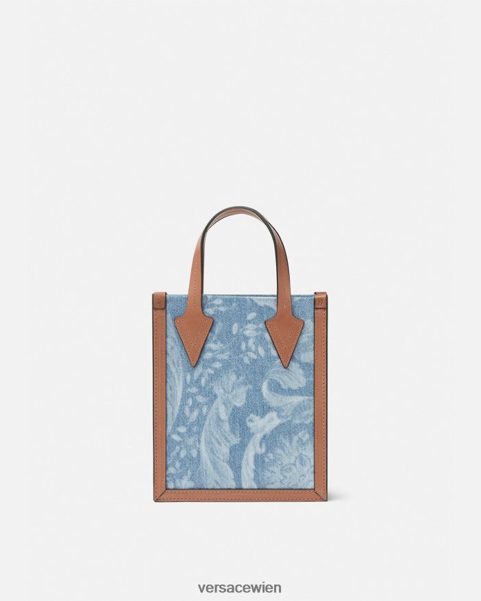 Blau Allover-Umhängetasche Versace Männer Taschen 8N4XJD1495