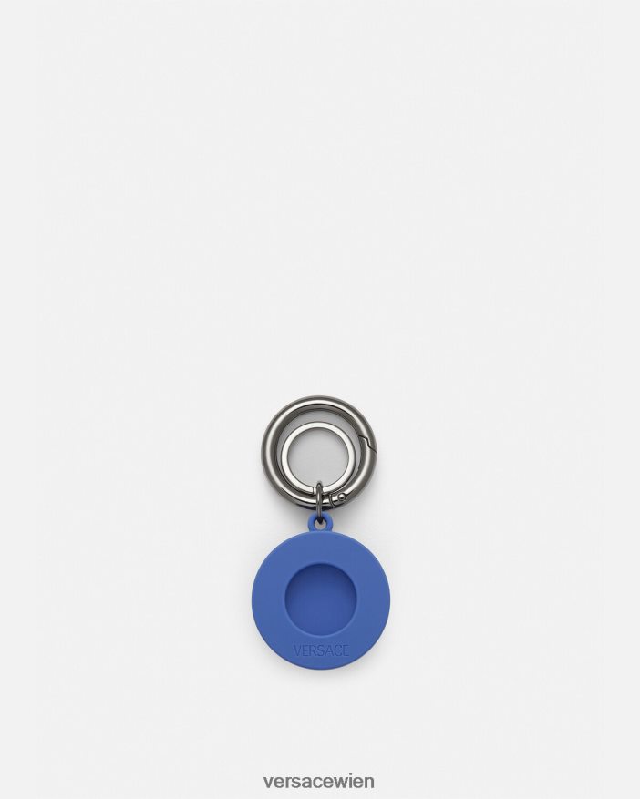 Blau Medusa Biggie Air Tag Schlüsselanhänger Versace Männer Zubehör 8N4XJD1654