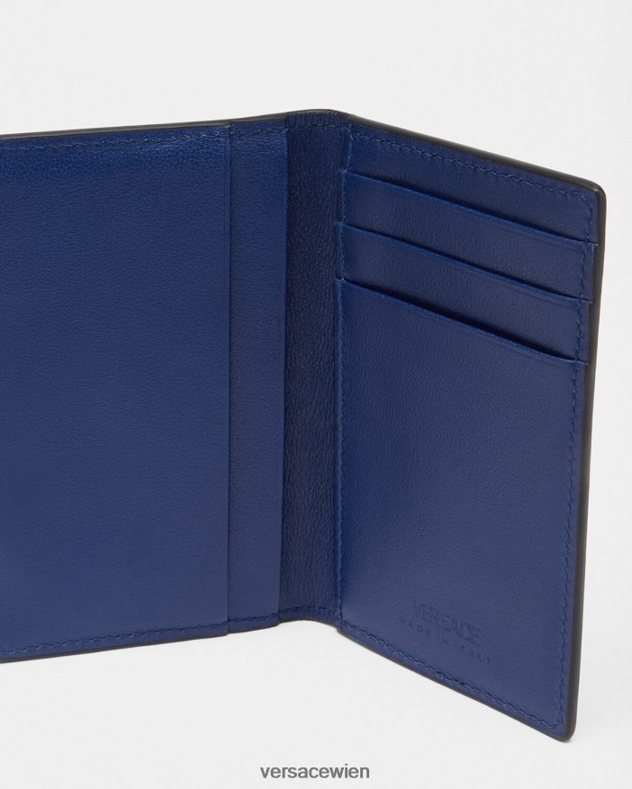 Blau Medusa Biggie-Kartenetui Versace Männer Zubehör 8N4XJD1633