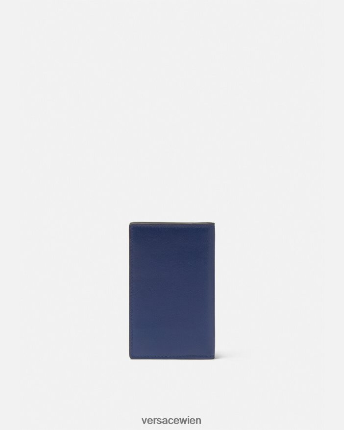 Blau Medusa Biggie-Kartenetui Versace Männer Zubehör 8N4XJD1633
