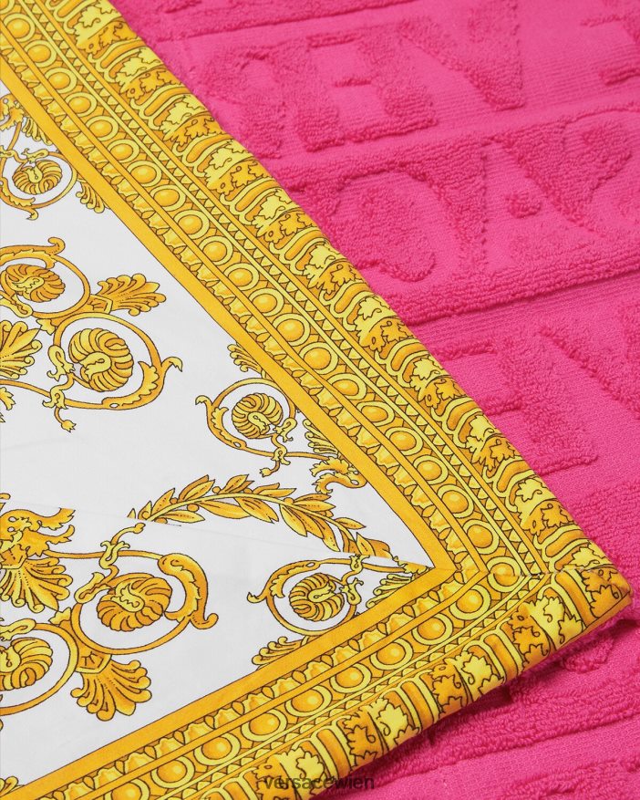 Fuchsie Ich barockes Strandtuch Versace Frauen Unterwäsche und Strandbekleidung 8N4XJD1202