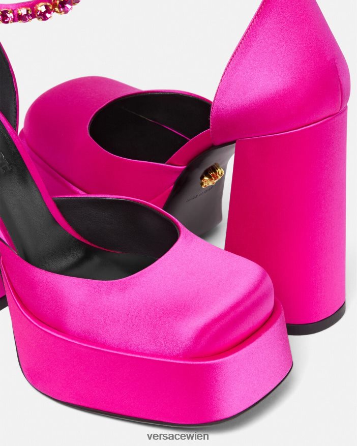 Fuchsie Medusa Aevitas Einzelplattformpumpen Versace Frauen Schuh 8N4XJD416