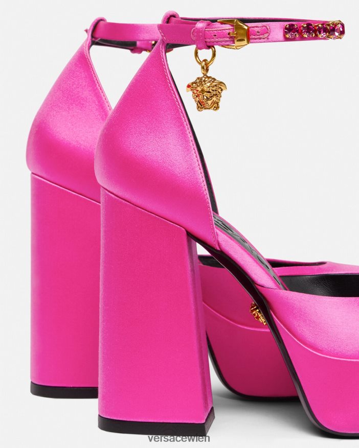 Fuchsie Medusa Aevitas Einzelplattformpumpen Versace Frauen Schuh 8N4XJD416