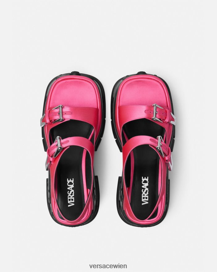 Fuchsie Medusa Anthem Plateausandalen Versace Frauen Schuh 8N4XJD460