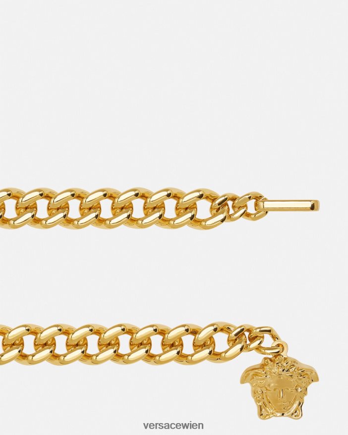 Gold La Medusa-Kettengürtel Versace Frauen Zubehör 8N4XJD544