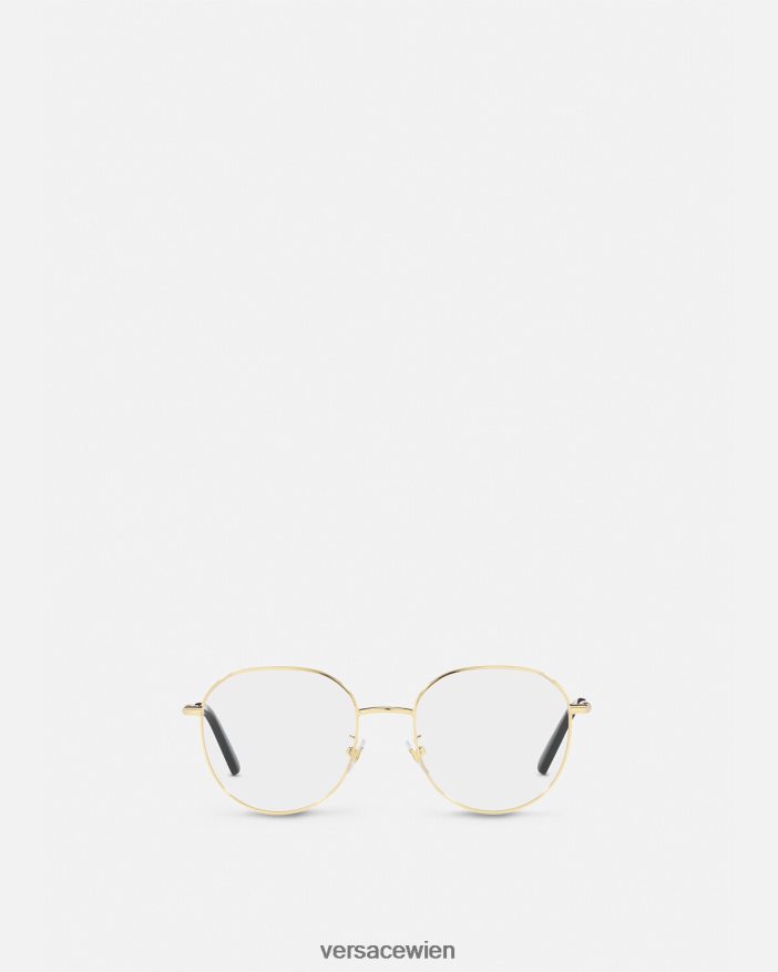 Gold Medusa-Glamour-Brille Versace Frauen Zubehör 8N4XJD708
