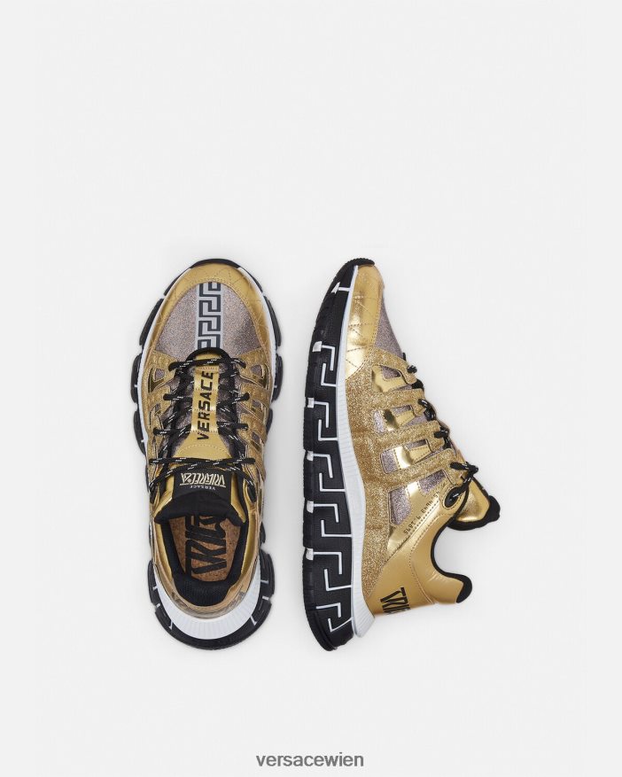Gold Trigreca-Sneaker Versace Männer Schuh 8N4XJD1531
