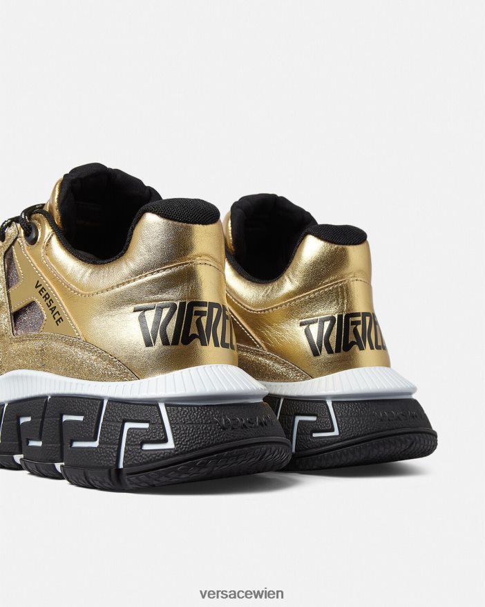 Gold Trigreca-Sneaker Versace Männer Schuh 8N4XJD1531