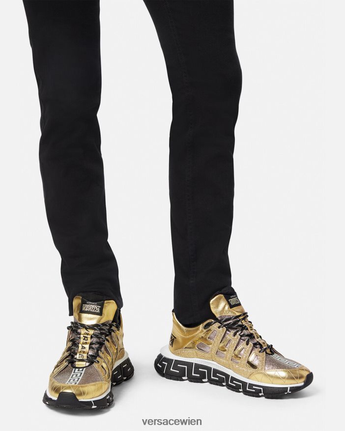 Gold Trigreca-Sneaker Versace Männer Schuh 8N4XJD1531