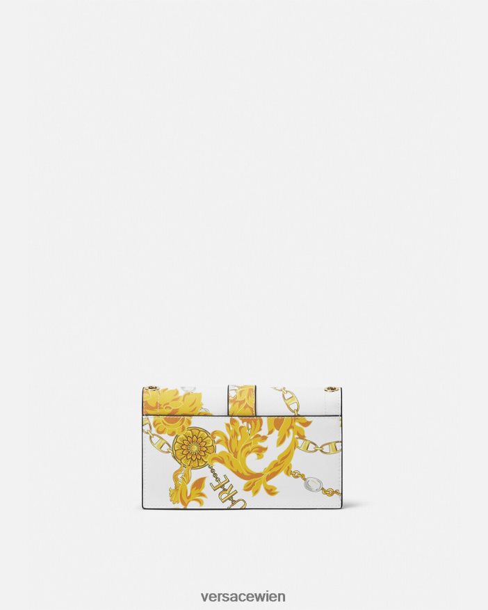 Gold und Weiß Chain Couture Couture1 Umhängetasche Versace Frauen Taschen 8N4XJD2359