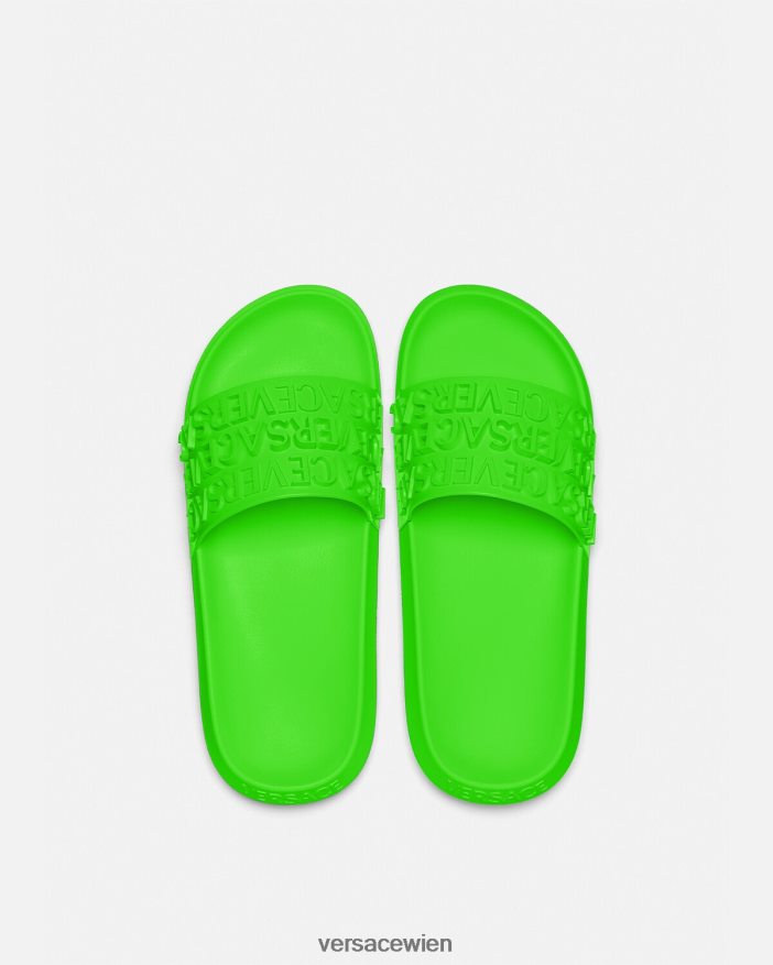 Grün Allover-Slider Versace Männer Schuh 8N4XJD1597