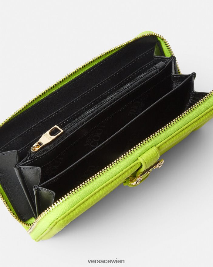 Kalk couture1 kontinentales Portemonnaie Versace Frauen Zubehör 8N4XJD2346