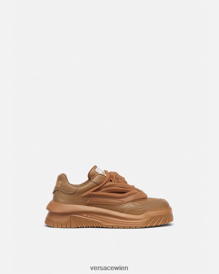 Karamell Odissea-Sneaker Versace Männer Schuh 8N4XJD1522