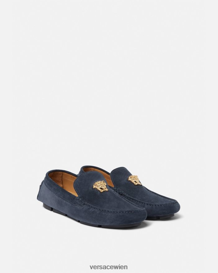 Marine La Medusa-Fahrerschuhe aus Wildleder Versace Männer Schuh 8N4XJD1604