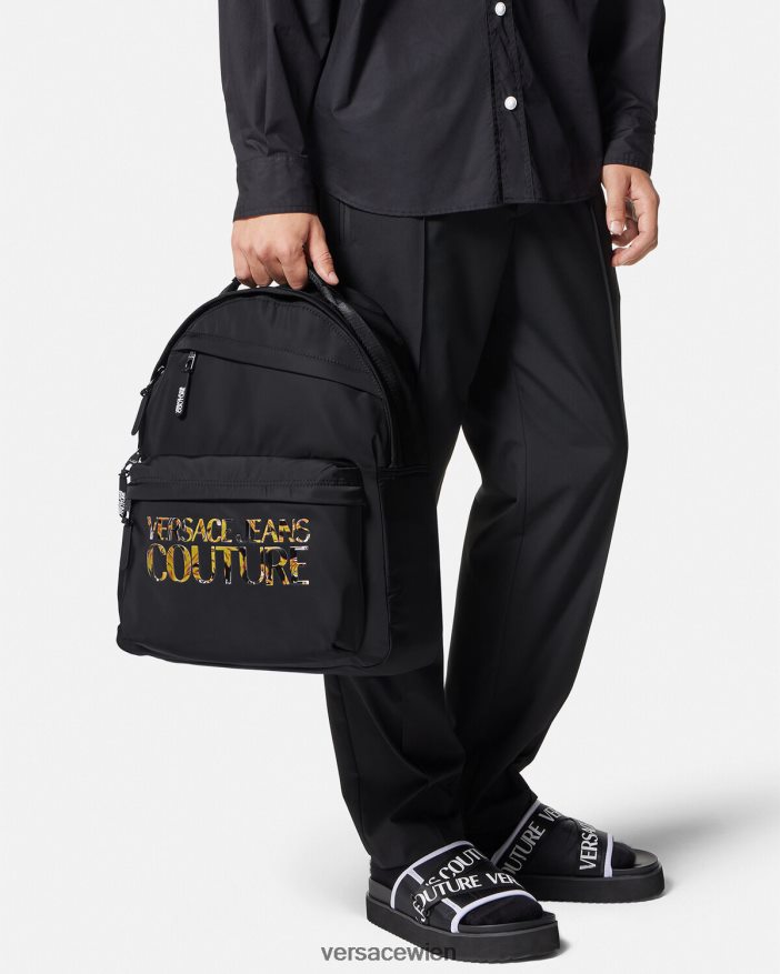 Mehrfarbig Couture-Rucksack mit Logo Versace Männer Zubehör 8N4XJD2491