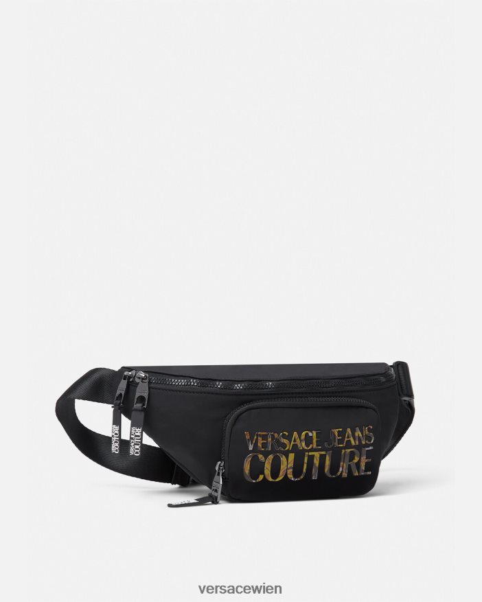 Mehrfarbig Gürteltasche mit Logo Versace Männer Taschen 8N4XJD2493