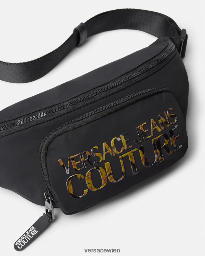 Mehrfarbig Gürteltasche mit Logo Versace Männer Taschen 8N4XJD2493