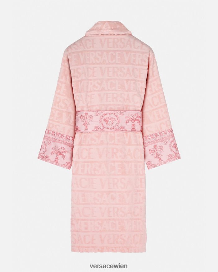 Rosa Ich barocker Bademantel Versace Frauen Unterwäsche und Strandbekleidung 8N4XJD1095