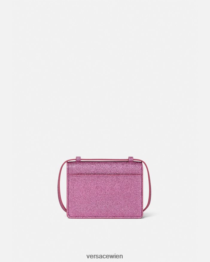 Rosa Umhängetasche mit Medusa-Herz Versace Kinder Taschen 8N4XJD2071