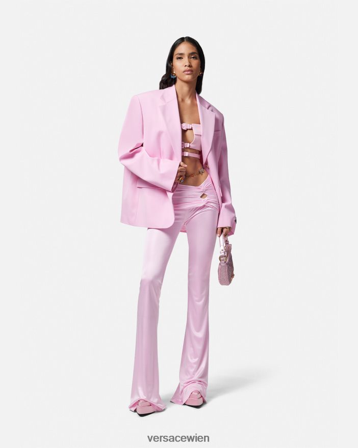Rosa Übergroßer Medusa-Blazer Versace Frauen Kleidung 8N4XJD105