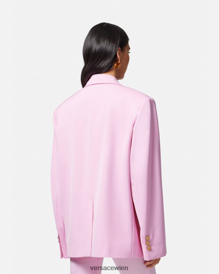 Rosa Übergroßer Medusa-Blazer Versace Frauen Kleidung 8N4XJD105