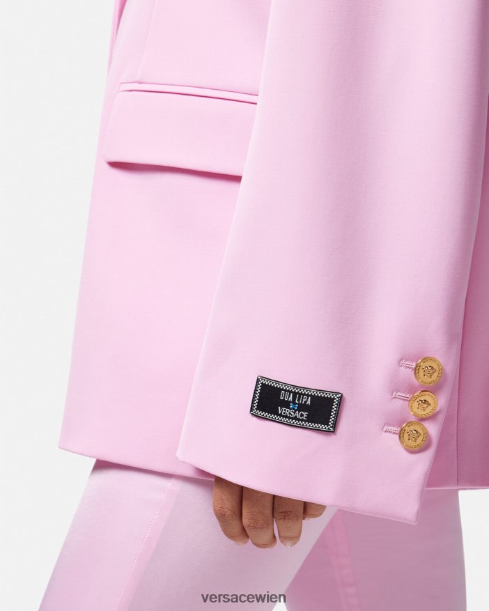 Rosa Übergroßer Medusa-Blazer Versace Frauen Kleidung 8N4XJD105