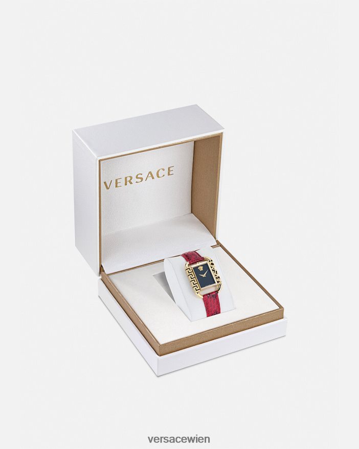 Rot Flair-Uhr Versace Frauen Zubehör 8N4XJD981