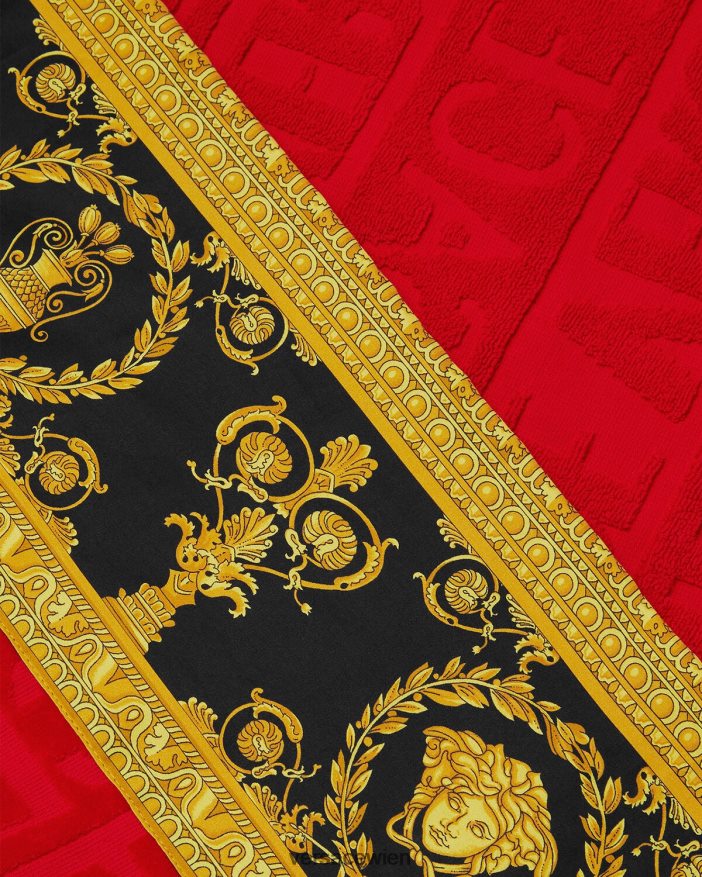 Rot Ich barockes Strandtuch Versace Frauen Unterwäsche und Strandbekleidung 8N4XJD1201