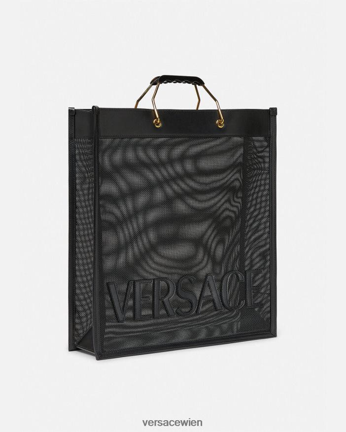 Schwarz Einkaufstasche Versace Männer Taschen 8N4XJD1507