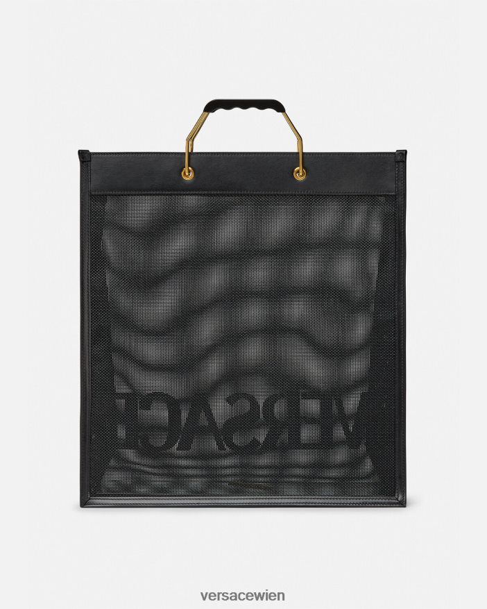 Schwarz Einkaufstasche Versace Männer Taschen 8N4XJD1507