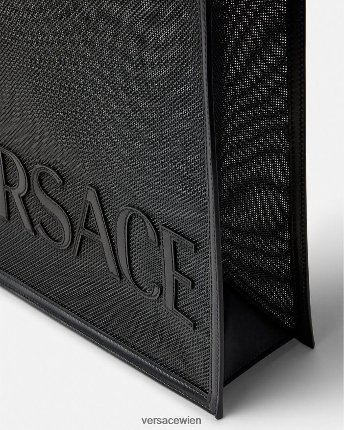 Schwarz Einkaufstasche Versace Männer Taschen 8N4XJD1507