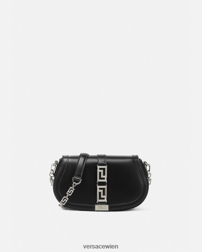 Schwarz Greca-Göttin-Umhängetasche Versace Frauen Taschen 8N4XJD248