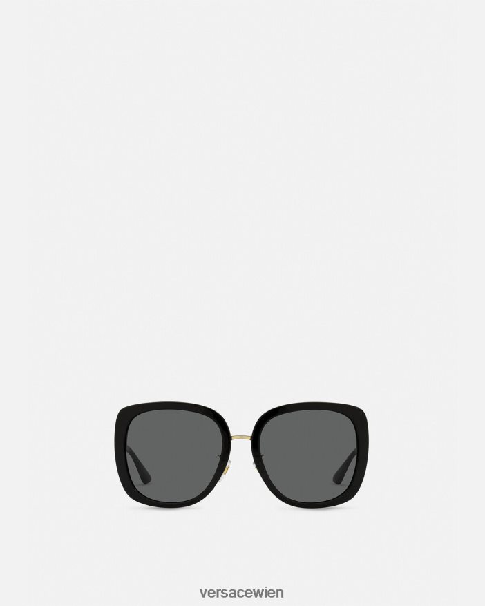 Schwarz Greca-Sonnenbrille Versace Frauen Zubehör 8N4XJD665