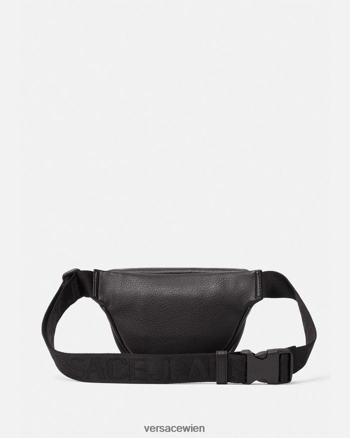 Schwarz Gürteltasche mit Logo Versace Männer Taschen 8N4XJD2471