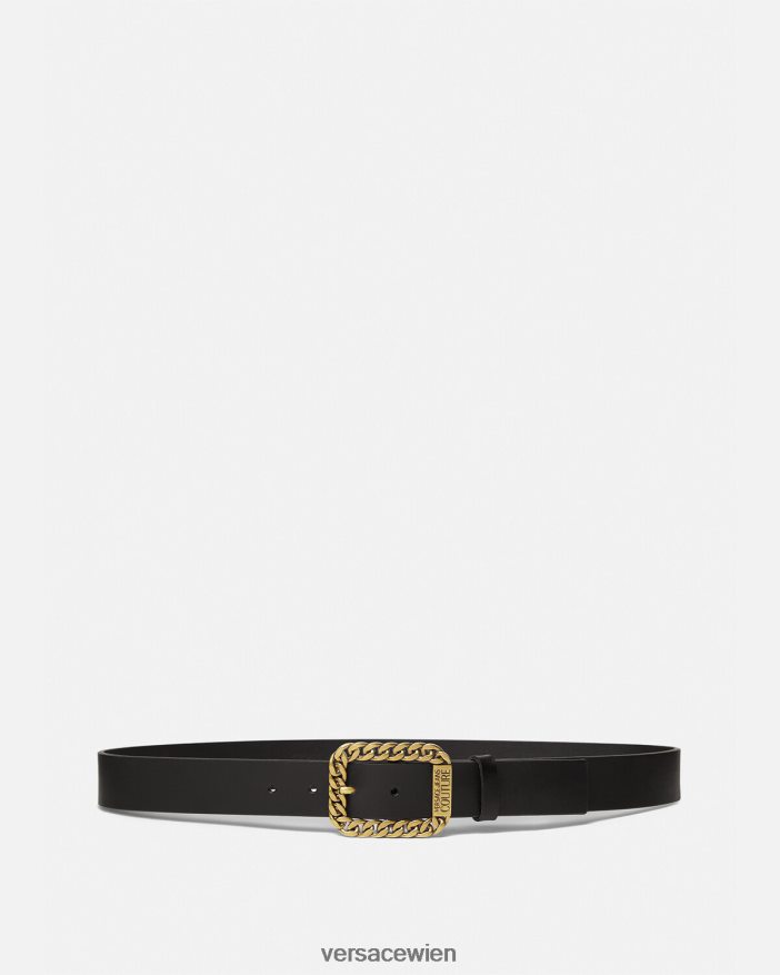 Schwarz Kettengürtel Versace Männer Zubehör 8N4XJD2502