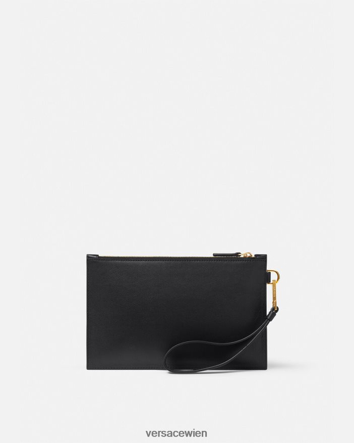 Schwarz Kleine Beuteltasche mit Medusa Biggie Versace Männer Taschen 8N4XJD1463