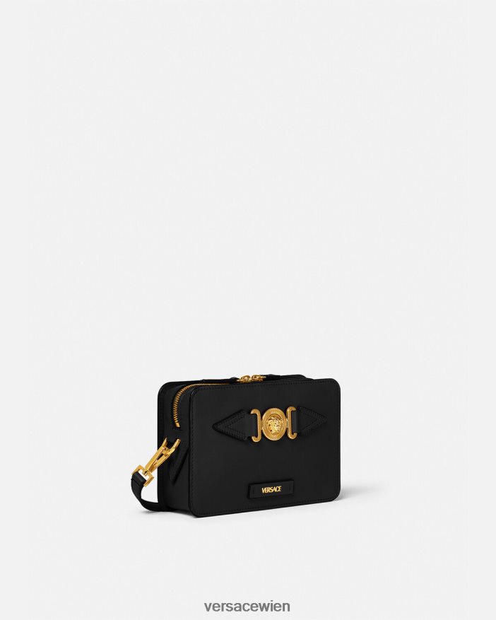 Schwarz Kleine Umhängetasche mit Medusa Biggie Versace Männer Taschen 8N4XJD1464