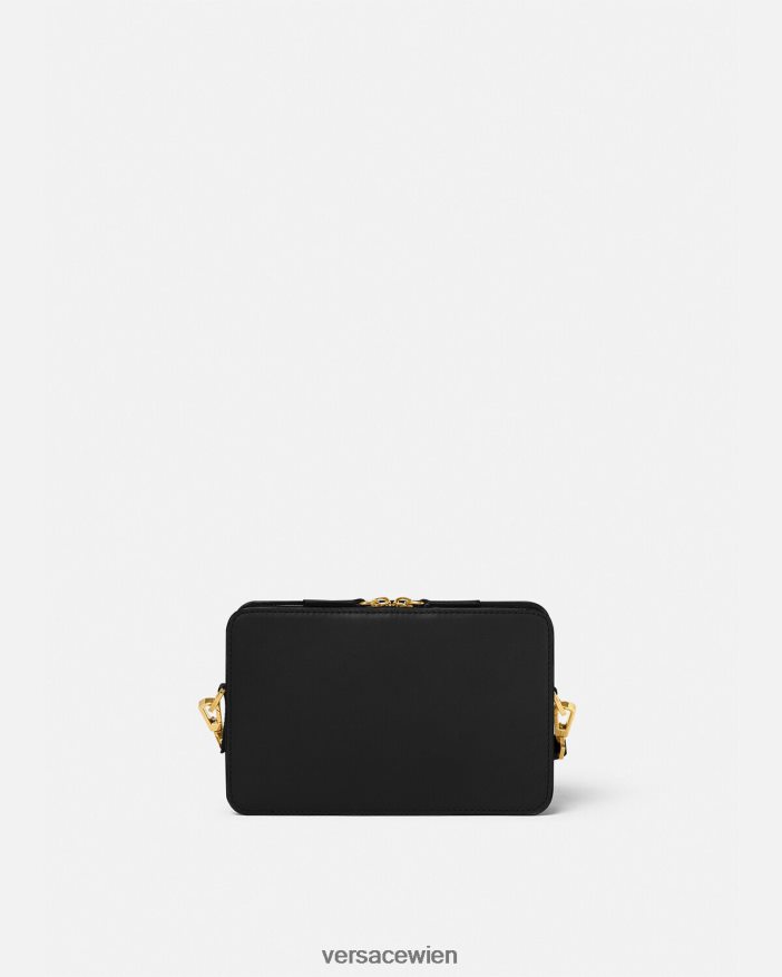 Schwarz Kleine Umhängetasche mit Medusa Biggie Versace Männer Taschen 8N4XJD1464