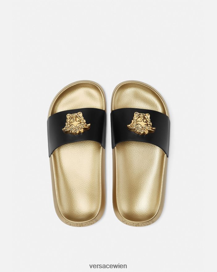 Schwarz La Medusa-Folien Versace Frauen Schuh 8N4XJD452