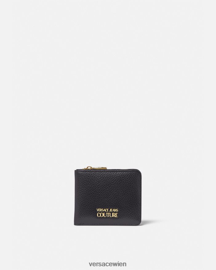 Schwarz Logo-Geldbörse Versace Männer Zubehör 8N4XJD2486