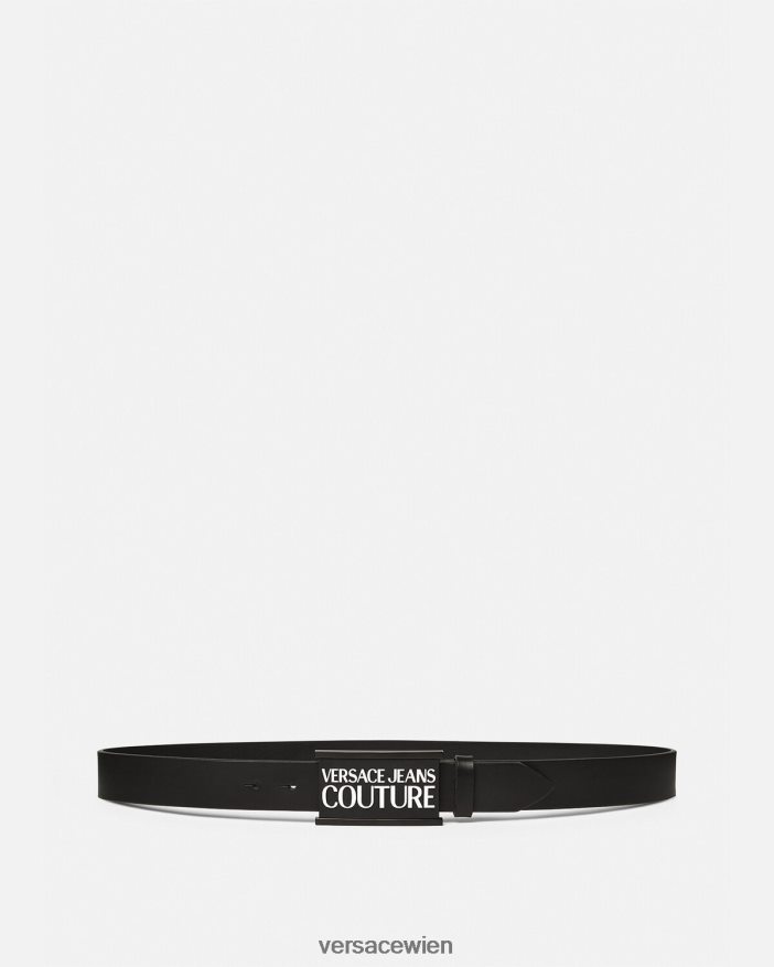 Schwarz Logo-Gürtel Versace Männer Zubehör 8N4XJD2510