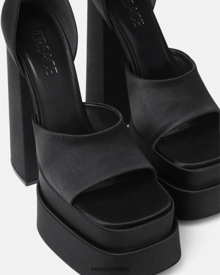Schwarz Medusa Aevitas Plateausandalen Versace Frauen Schuh 8N4XJD424