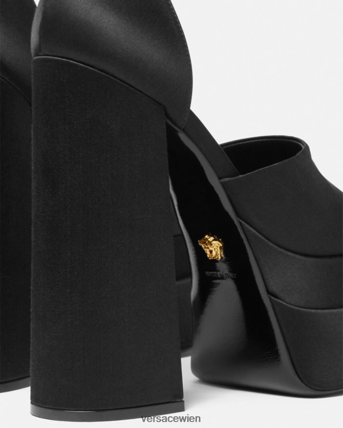 Schwarz Medusa Aevitas Plateausandalen Versace Frauen Schuh 8N4XJD424