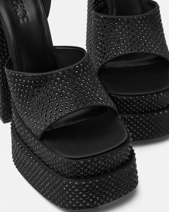 Schwarz Medusa Aevitas Plateausandalen Versace Frauen Schuh 8N4XJD425