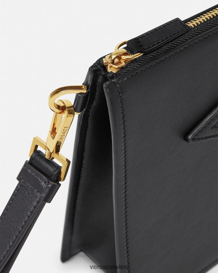Schwarz Medusa-Biggie-Beutel Versace Männer Taschen 8N4XJD1466
