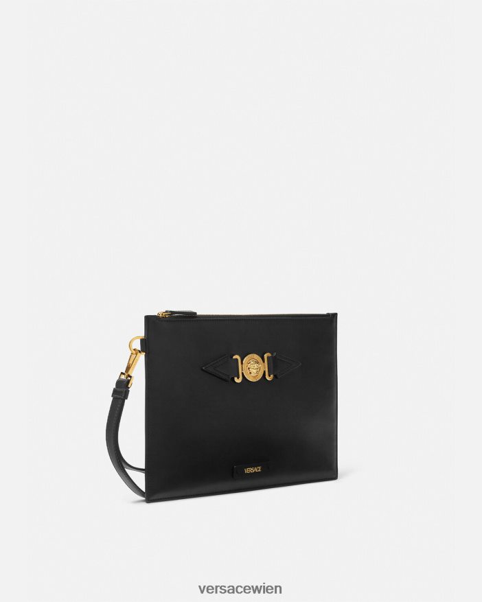 Schwarz Medusa-Biggie-Beutel Versace Männer Taschen 8N4XJD1467