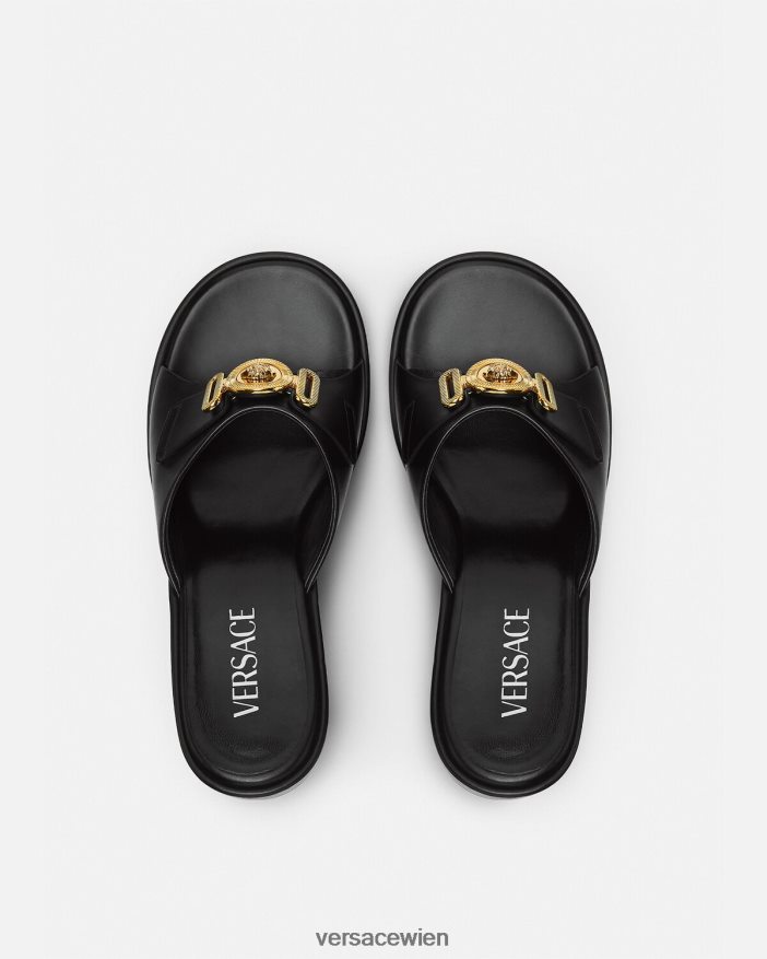 Schwarz Medusa Biggie Mules Versace Frauen Schuh 8N4XJD470