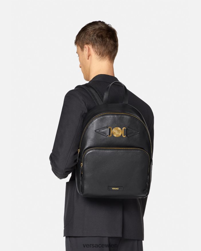 Schwarz Medusa Biggie Rucksack Versace Männer Taschen 8N4XJD1471