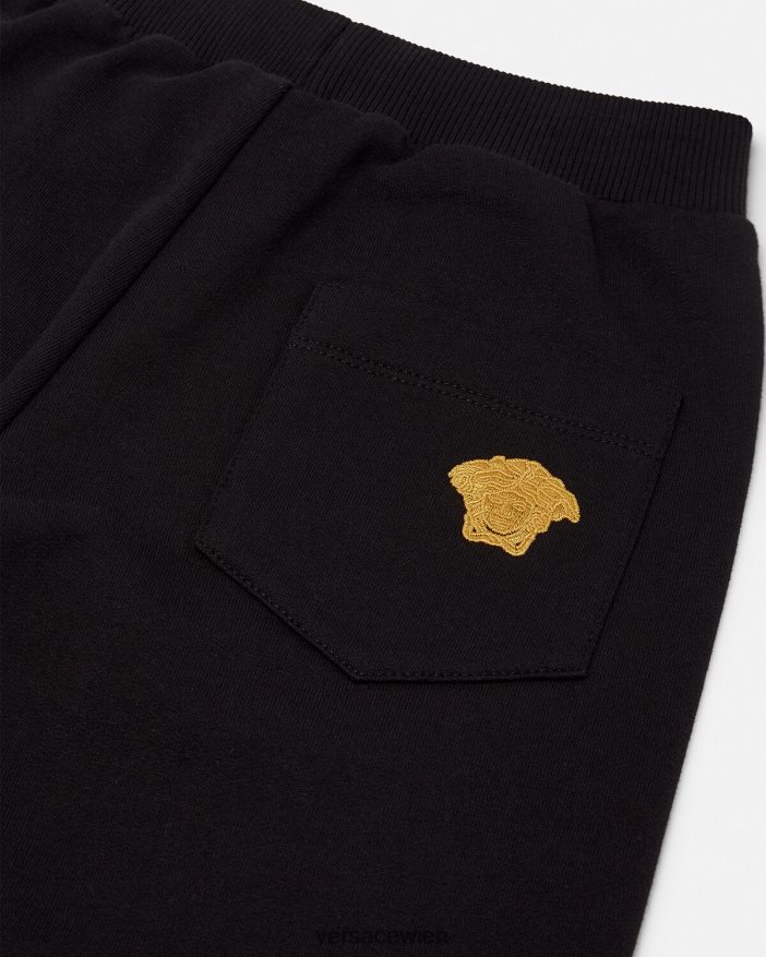 Schwarz Medusa-Jogginghose Versace Kinder Kleidung 8N4XJD1967