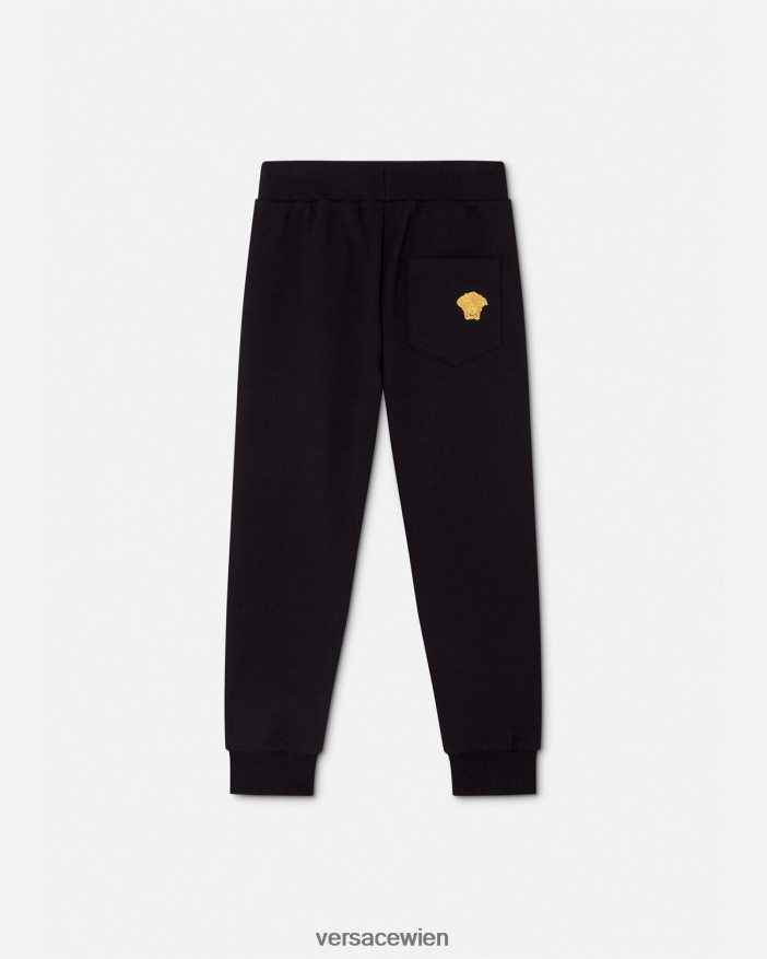 Schwarz Medusa-Jogginghose Versace Kinder Kleidung 8N4XJD1967